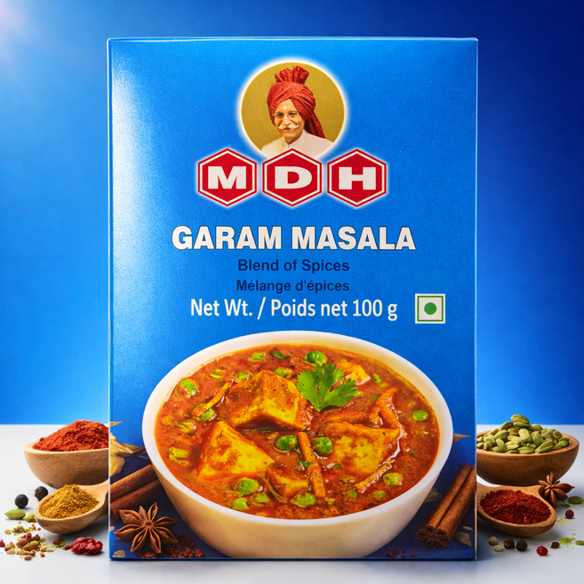 MDH GARAM MASALA 가람마살라, 1개, 100g