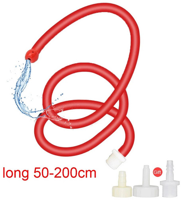 실리콘 비데 관장 호스 시스템 세척 샤워기 비데 조합 관장 튜브 두차 비데, 5.ONLY 1.5M HOSE, 1개