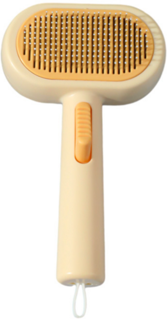 롤링페이퍼 반려동물 털정리 빗 털제거패드 양면 브러쉬, 1개, 텐저린