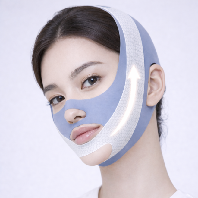 아워존 얼굴 브이라인 저자극 리프팅밴드, 1개, 핑크