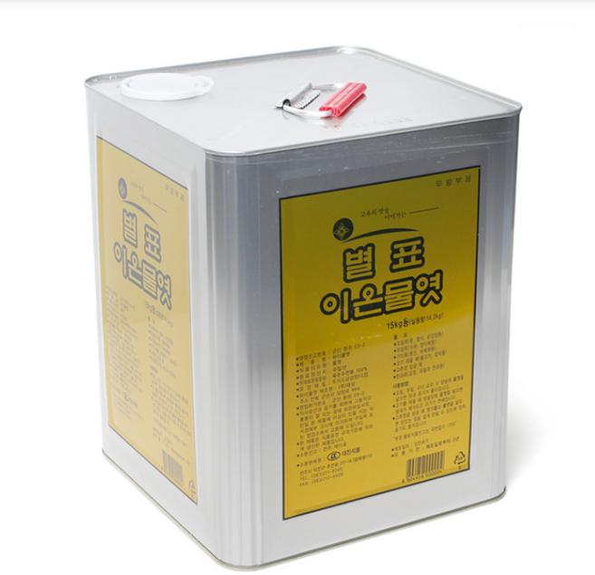 도매 업소용 별표이온물엿 15kg 대용량 물엿, 27개