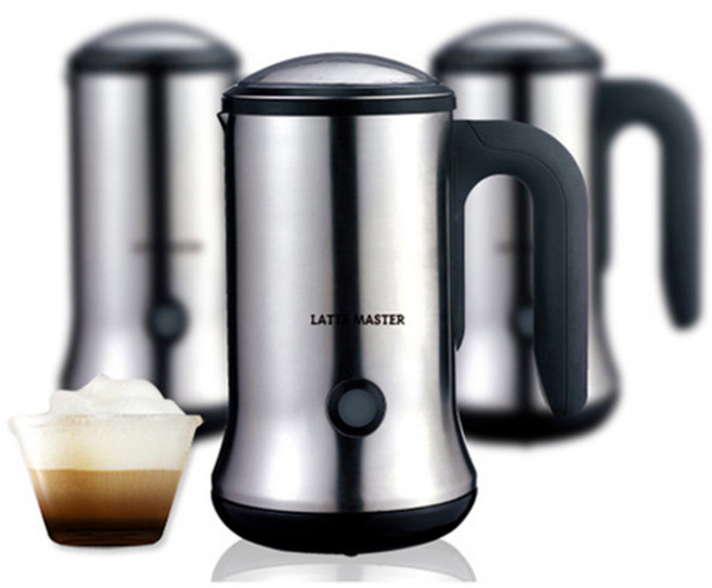 뉴 라떼마스터 자동 우유거품기 실버 ST-863(GTB-230) 대용량 우유거품기, 뉴 라떼마스터 우유거품기_실버