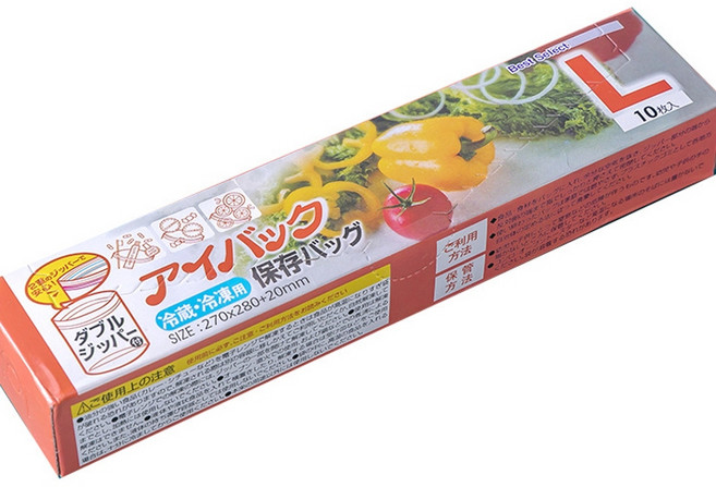 食物夾鏈袋, 1個, 大款10入, 大款