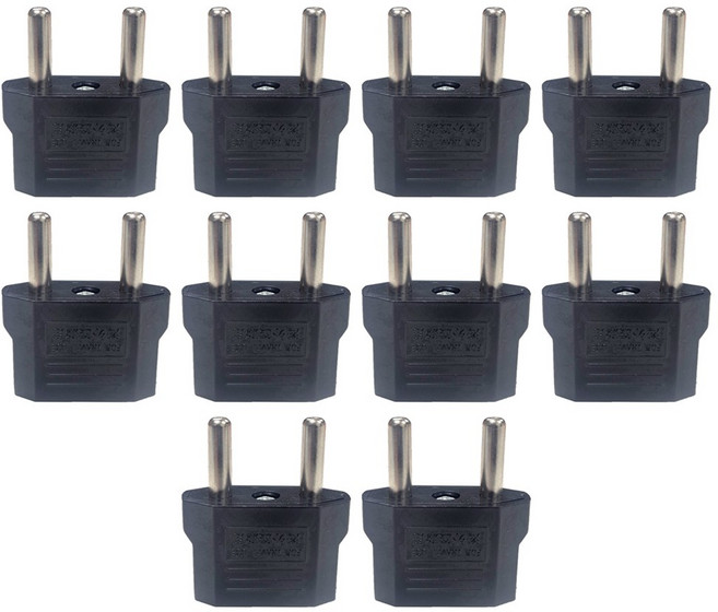 원폴뎀 220V 변환 어댑터, 10개