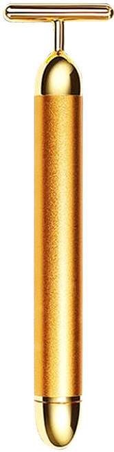 KC인증 24K 골드 뷰티바 진동 마사지기 뷰티골드바, 24K 골드 마사지기, 금색