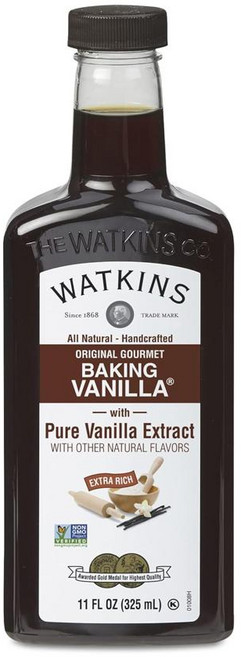 [해외]Watkins Pure Vanilla Extract 왓킨스 퓨어 바닐라 추출물, 3개, 325ml