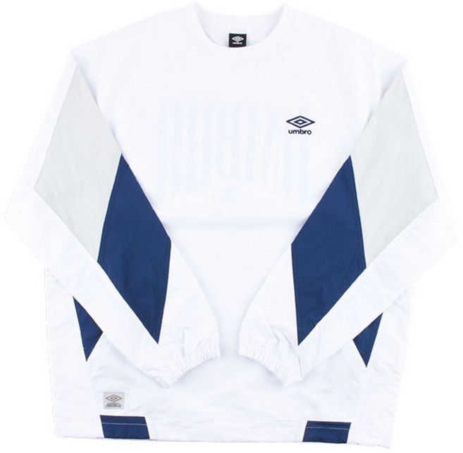 [엄브로] 팝러쉬 컬러블럭 우븐 피스테 UQ121CWT33 WHT