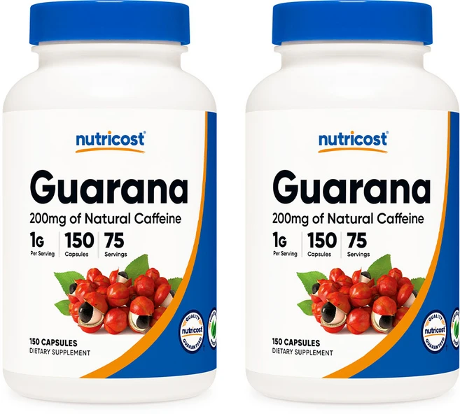 뉴트리코스트 과라나 1000mg 150캡슐, 2개, 단품, 150정 - 쿠팡