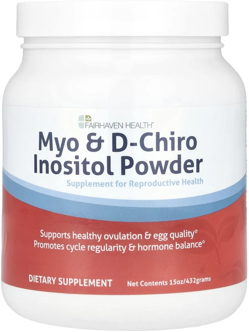 Fairhaven Health 미오이노시톨 및 d-카이로이노시톨 분말 432g(15oz), FairhavenHealth미오이노시톨및d카이로이노시톨, 432g, 1개 - 쿠팡