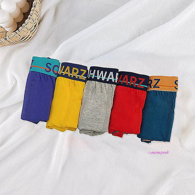 남아팬티 아동 5종 슈와츠코리아 주니어 유아 드로즈 베이비 무지개 아기 키즈 청소년 속옷 학생 신생아 어린이vwx504