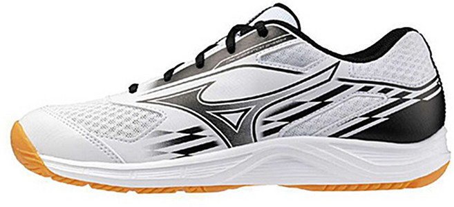 미즈노 탁구화 / 크로스매치 스매쉬 (화이트/블랙)
