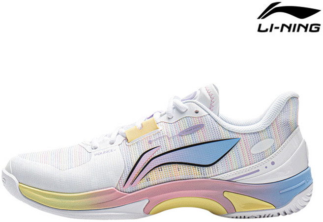 리닝 운동화 파운스2 POUNCE II 화이트 여성용 배드민턴 신발 오남스포츠