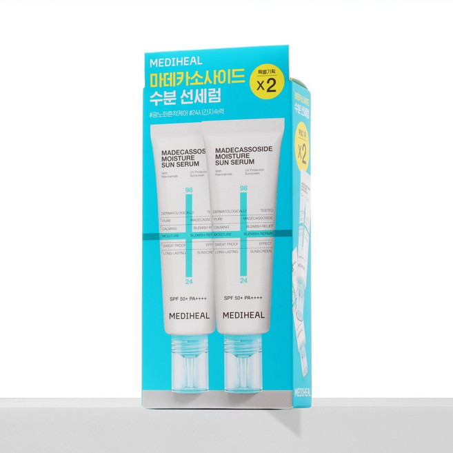 메디힐 마데카소사이드 수분 선세럼 흔적 리페어, 50g, 4개