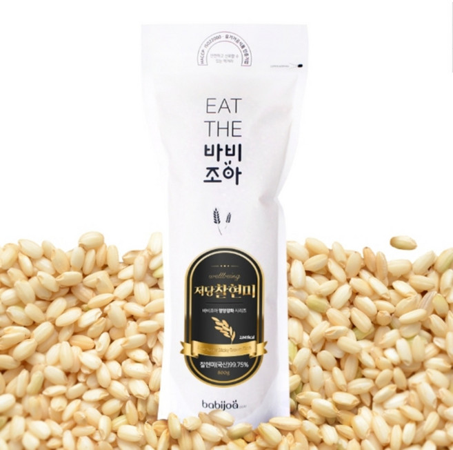 바나바잎 저당 찰현미 800g 영양강화 기능쌀 영양쌀, 1개