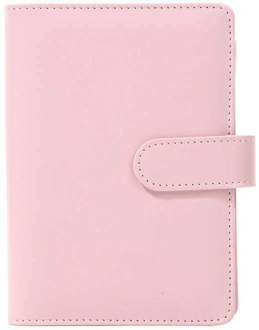 푸꾸푸꾸 마카롱 다이어리 6공 커버 A6, 핑크 (A6)