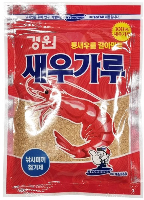 경원산업 새우가루 떡밥첨가제 경원떡밥, 1개, 70g