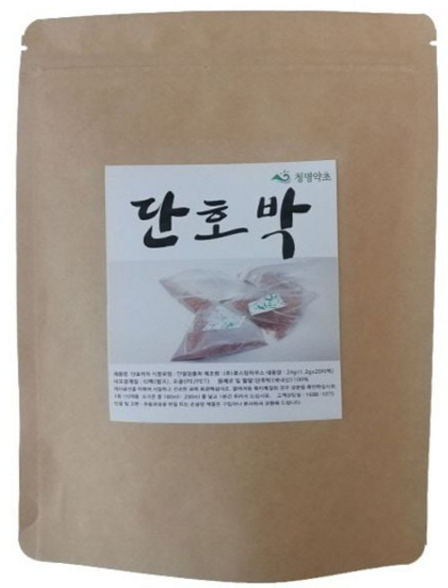 단호박차(20티백)-국내산, 1개, 본상품선택, 24g