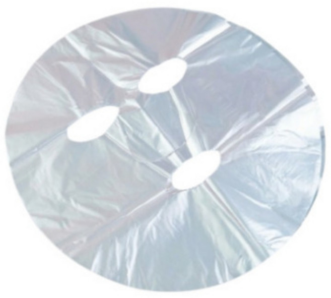 일회용마스크 비닐 팩 얼굴 보습 흡수 보조 커버, 마스크팩 076990CM