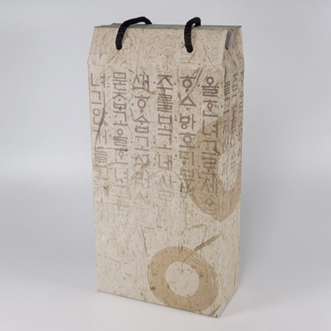 M 고급 훈민정음 참기름상자 2구박스(50개) ﻿130x65x235mm, 50개