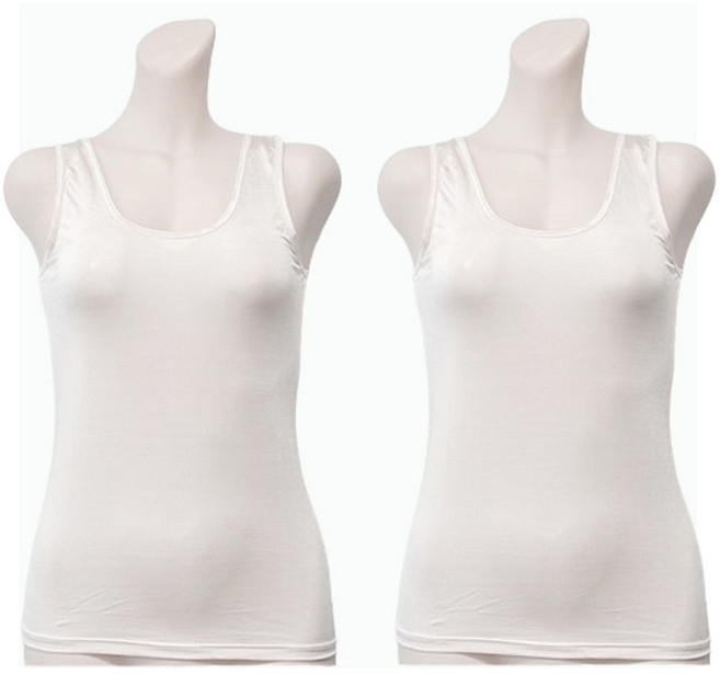 국내산 풍기인견 민소매 쿨 런닝 2종세트