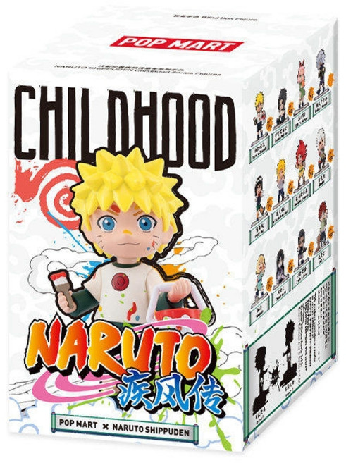 (선택가능) 팝마트 나루토 질풍전 시리즈 어린 시절 편 피규어, 랜덤 1개, 1개