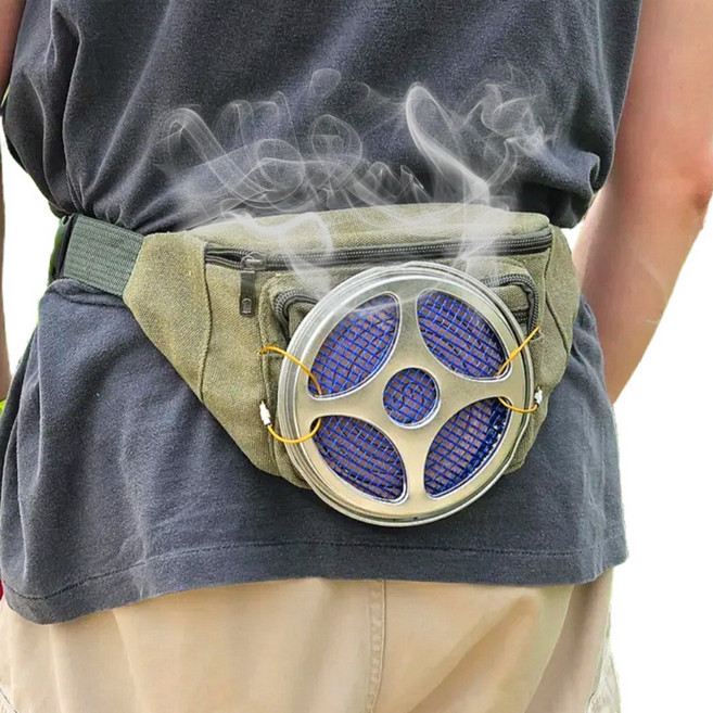 농사친구 모기향 가방 모기향색 휴대용 모기향 거치대 가방 세트, 3세트, 1L