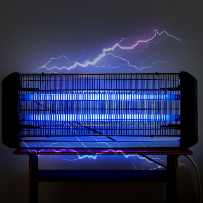 모기싹 LED 전기 모기퇴치기 가정용 업소용 벌레 날파리 포충기, 대형