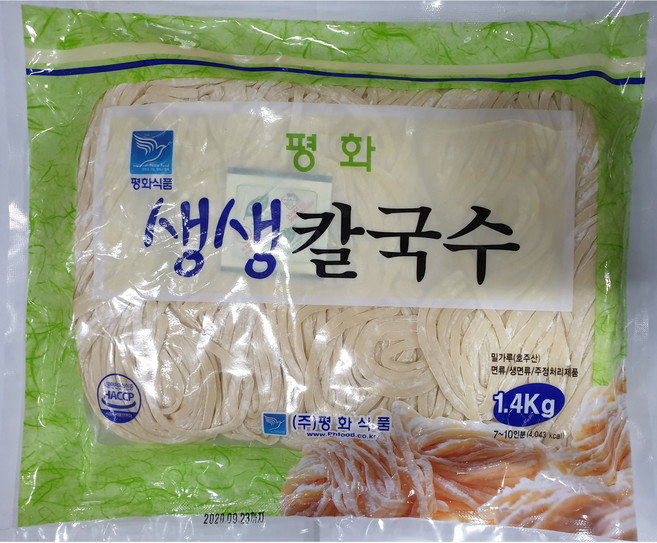 평화 생생 칼국수 (1.4Kg ), 10개, 1.4kg