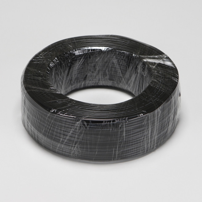 상진전선 KIV 전선 케이블 비닐절연 2.5SQ 4SQ 롤판매 연선 kiv 한가닥선 전기선 전기자재 금창, 32629-KIV 4SQ_100M 흑색, 1개