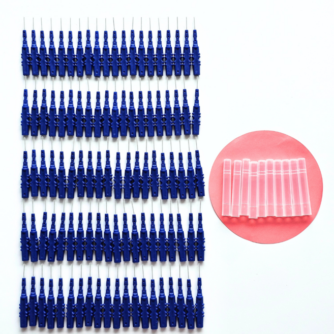 에코형패키지 I형 치간칫솔100개위생캡10개, 0.9mm, 100개입, 1세트