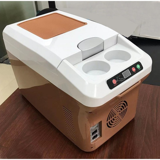 JINYE 車載冰箱 15L 戶外迷你冰箱 車家兩用 冷藏保溫箱, 數顯12V24V110V（美規）