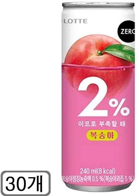 롯데칠성음료 이프로부족할때, 30개, 240ml