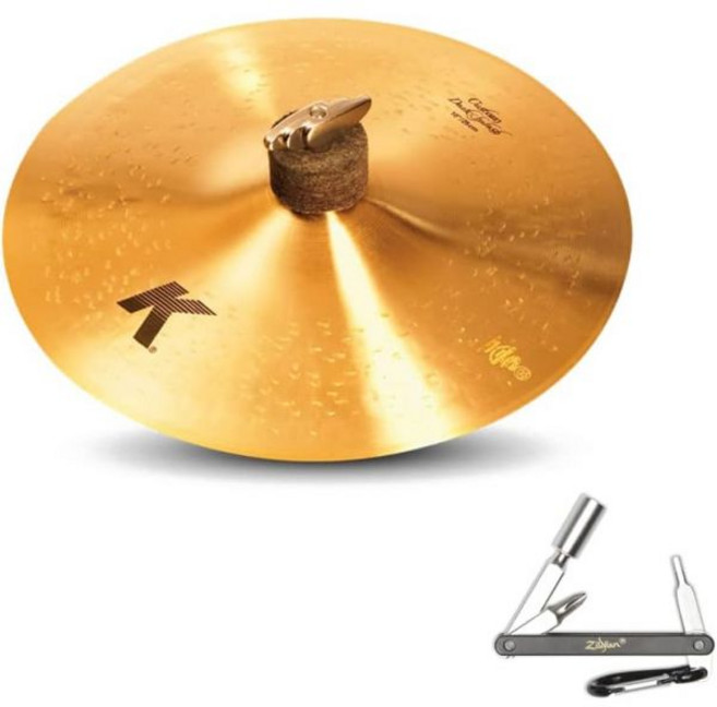 Avedis Zildjian K0932 10 K 커스텀 다크 스플래시 드럼셋 캐스트 브론즈 심벌 컷 밸런스 ZKEY 포함, 1개