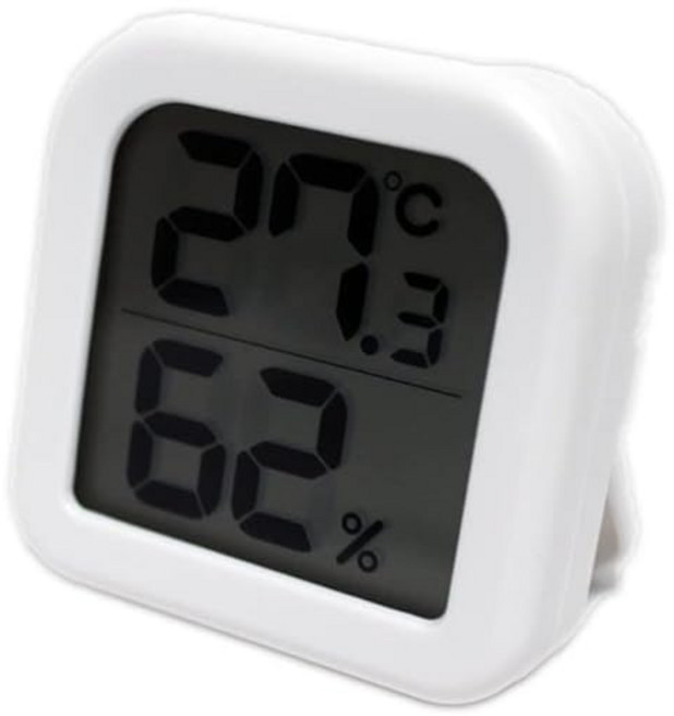 드리텍 dretec 디지털 온습도계 콜로네 화이트O415WT, 1개