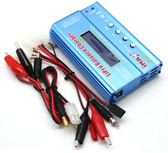 IMAX B6 80W Multi-function Professional Intelligent 1-6 Cells XT60 LiPo Battery Balance Charger for, Tamiya plug, 1개
