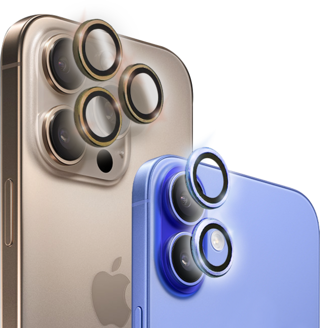 貼膜達人 鋁合金鏡頭保護貼 玻璃鏡頭貼 - 手機鏡頭保護 防刮耐磨 高清透光, 1個