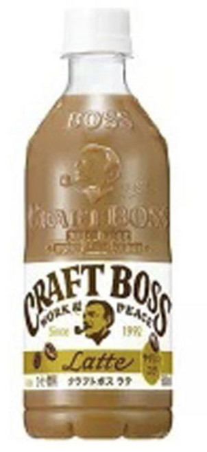 日本 BOSS 拿鐵咖啡, 24瓶, 500ml