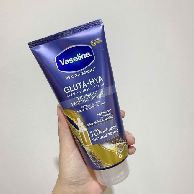 Vaseline Bright 10X Gluta-Hya 바세린 바디로션 10X 300ml, 1개