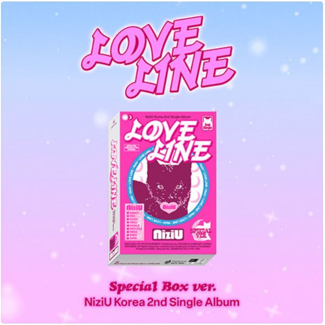 개봉앨범 포토카드 없음 / 니쥬 (NiziU) - 싱글2집 [LOVE LINE] (스페셜)