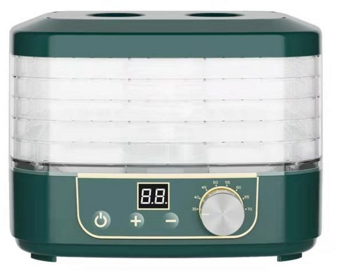 Detao 식품 건조기 5단 식품건조기 야채과일 건조기 과일야채 건조 반려동물 간식 건조 네이비 그린