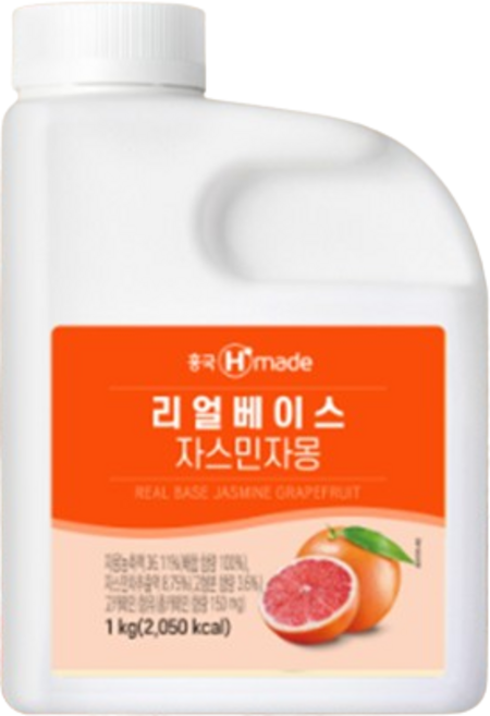 맘스 리얼베이스 자스민 자몽 1kg, 2개