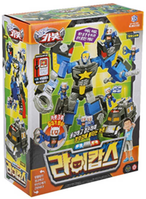 헬로카봇 라이캅스 로봇장난감, 혼합 색상, 1개