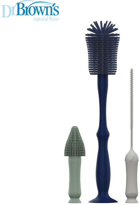 닥터브라운 실리콘 브러쉬 3종세트, 1