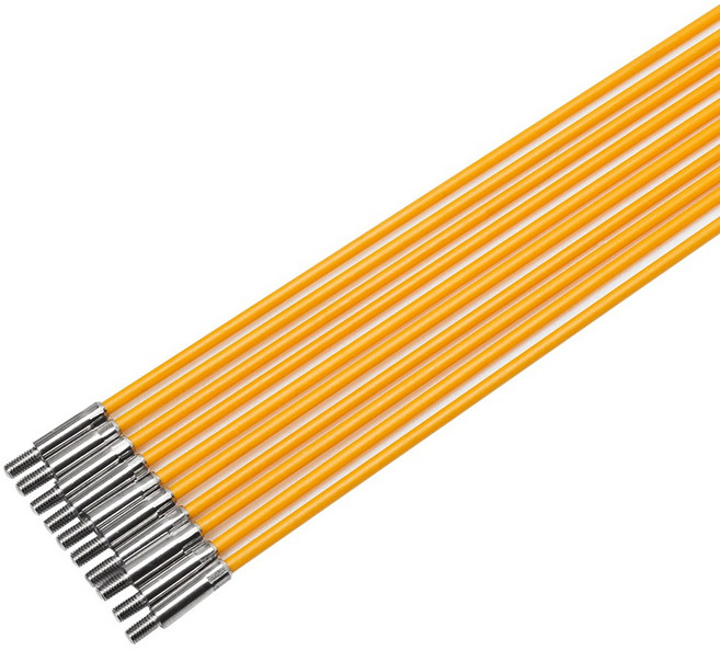 낚시대 4mm 요비선 10M 폴대 조립형 전선 보내기 MT-4100T, 1개