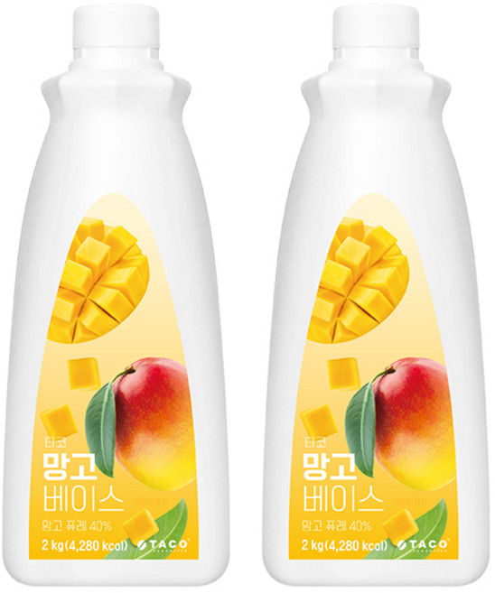 타코 망고베이스, 2kg, 2개