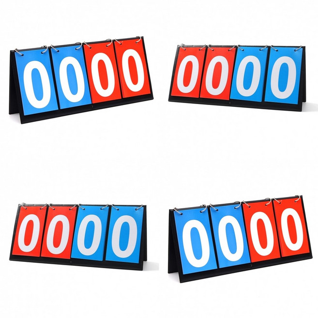 2자리 스코어보드 경기점수판 체육대회점수판