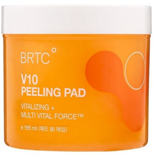 비알티씨 V10 필링패드 165ml, 80개입, 3개