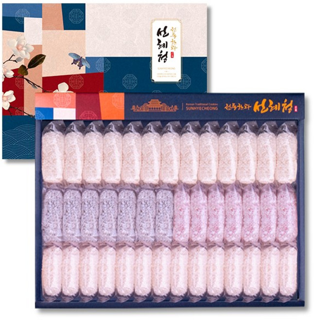 선혜청 명인 한과 세트 장인 수제 유과 명절 선물, 1개, 1.25kg