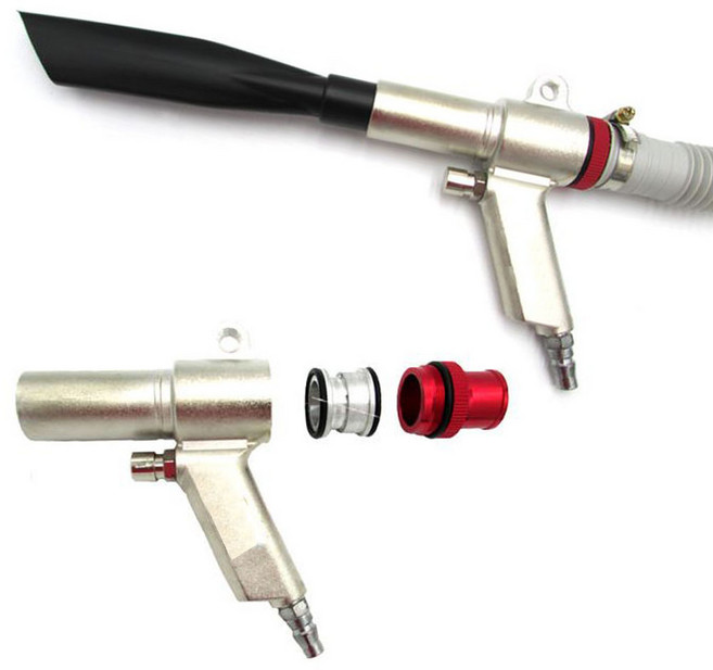 DS 레인보우 바쿰건 에어청소건 콤프레샤 흡입건 언더건 에어 먼지주머니 포함, 바쿰건 먼지 흡입 청소건, 1개