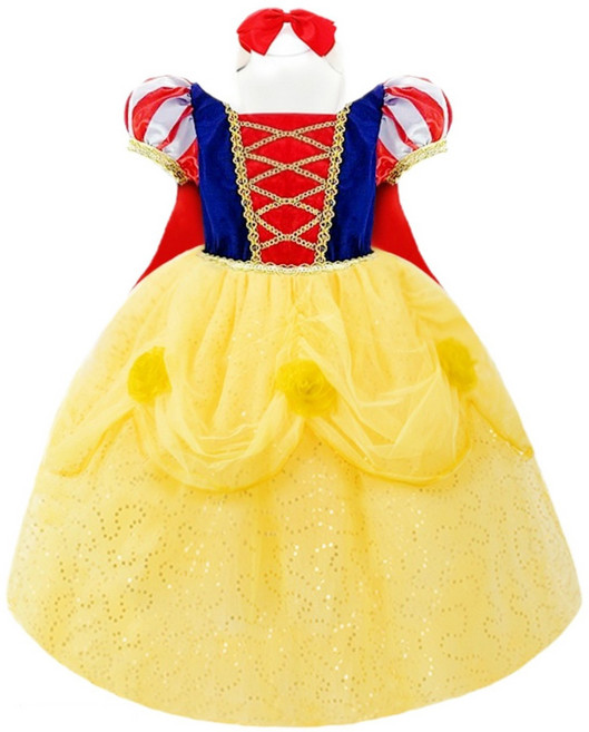 (신상) 로얄 백설공주드레스 고급지퍼형